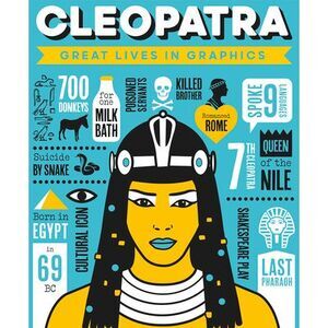 Great Lives in Graphics: Cleopatra -- Button Books